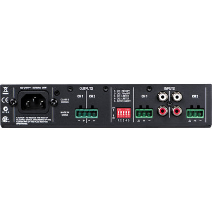 JBL CSA2120 Amplificador de Potencia con 120W por Canal y Filtro Paso Alto