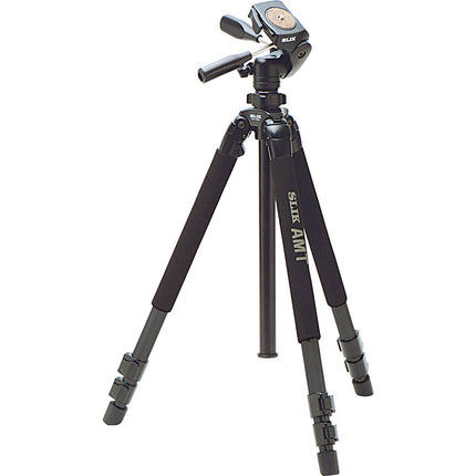 SLIK Pro 700 DX Trípode con Cabezal 3 Vías 75 Pulgadas y Capacidad 9 kg Negro