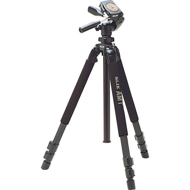 SLIK Pro 700 DX Trípode con Cabezal 3 Vías 75 Pulgadas y Capacidad 9 kg Negro