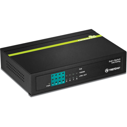 TRENDnet TPE-TG44G Switch PoE+ 8 Puertos 60W 16Gbps Capacidad