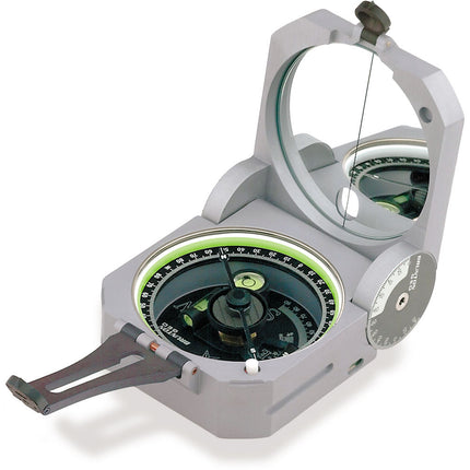 Brunton GEO Pocket Transit Brújula con Escala 0-360° Resolución 1° Funda de Cuero