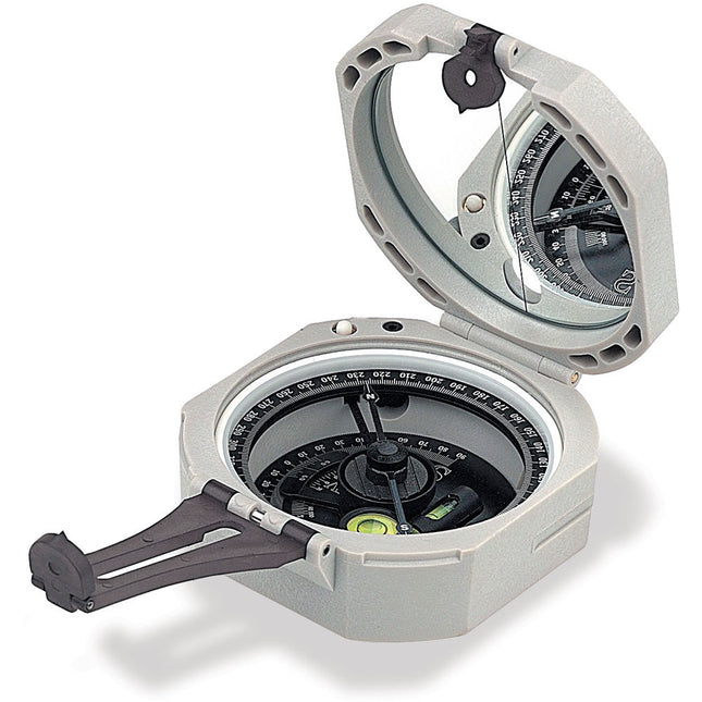 Brunton ComPro Brújula de bolsillo bolsillo 0-360° con estuche de cuero