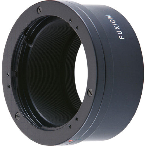 Novoflex Adaptador para Objetivos Olympus OM a Cámaras Fujifilm X con Bloqueo Seguro y Enfoque Infinito