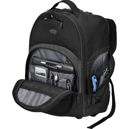 Targus Mochila Rodante Compacta 16 Pulgadas para Laptop con Ruedas Retráctiles