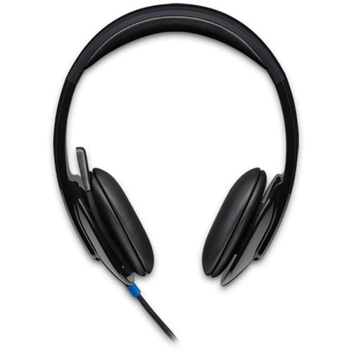 Logitech H540 Auriculares USB con Micrófono Ajustable y Control en Oído