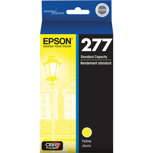 Cartucho de Tinta Epson 277 Claria Photo Amarillo para Expression Photo XP-850 y XP-950 con Calidad Archival