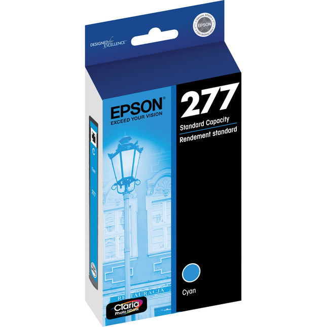 Cartucho de Tinta Epson 277 Claria Photo Cian para Expression Photo XP-850 XP-950