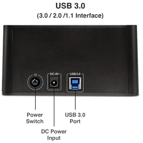 NewerTech Voyager S3 Dock USB 3.0 para discos SATA hasta 6TB 3.5"/2.5"