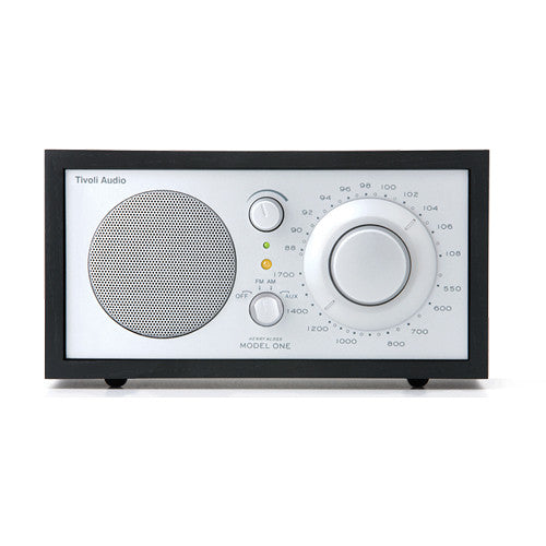 Tivoli Model One Radio AM/FM Bluetooth Alcance 9m Entrada Auxiliar Black Silver