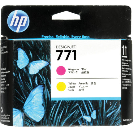 Cabezal de impresión HP 771 Magenta y Amarillo para Designjet Z6200 series