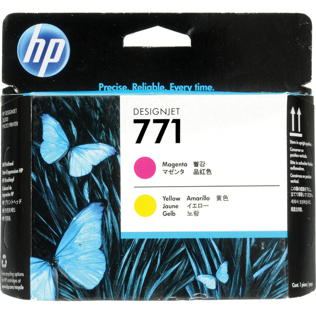 Cabezal de impresión HP 771 Magenta y Amarillo para Designjet Z6200 series