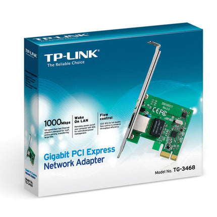 Adaptador de Red PCI Express Gigabit TG-3468 10 100 1000Mbps con Indicadores LED