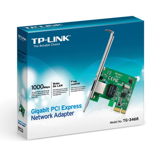 Adaptador de Red PCI Express Gigabit TG-3468 10 100 1000Mbps con Indicadores LED