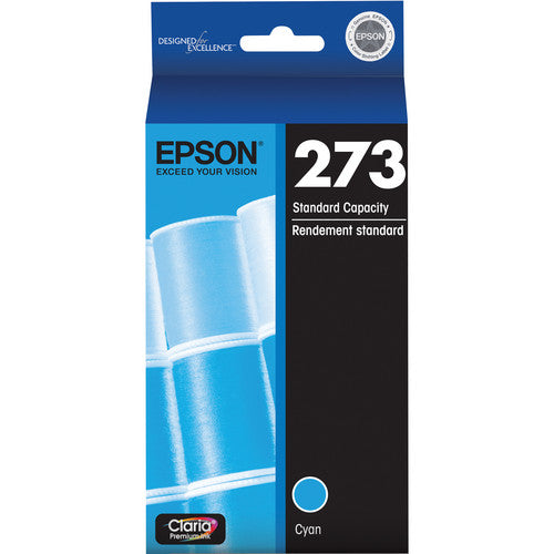 Epson Claria Premium 273 Cartucho de Tinta Cyan Capacidad Estándar para XP-600 XP-810