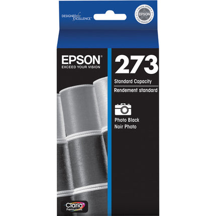 Cartucho de tinta foto negro estándar Epson Claria Premium 273 para XP-600 XP-610 XP-800 XP-810