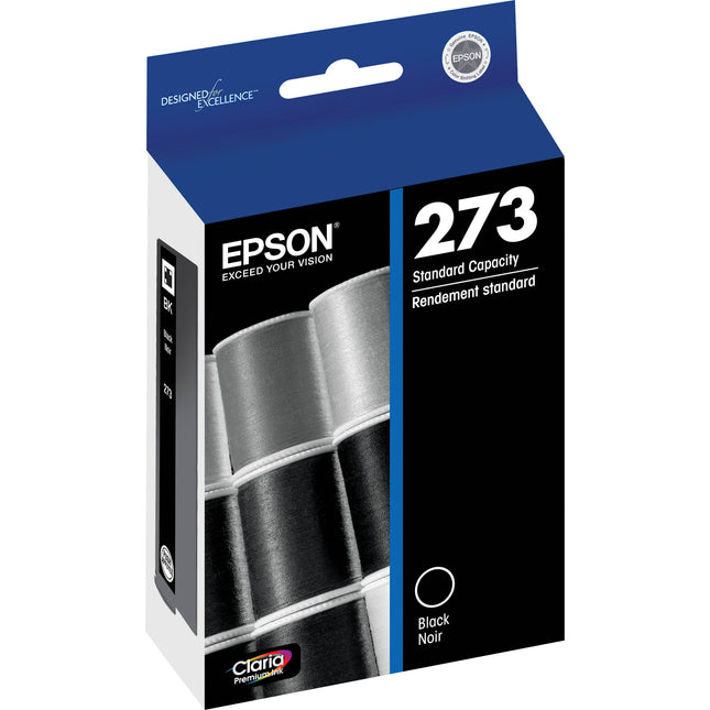Epson Claria Premium 273 Cartucho de tinta negra capacidad estándar para impresoras XP-600 XP-610 XP-800 XP-810