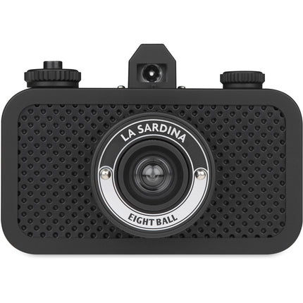 Lomography La Sardina 8Ball Cámara 35mm con lente 22mm f8 y enfoque doble