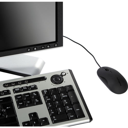 Targus Ratón Óptico USB 1000dpi Full Size 3 Botones Negro Mate