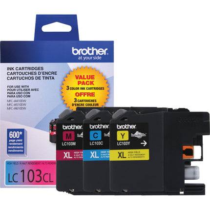 Brother LC1033PKS Innobella Tinta Cyan Magenta Amarillo Alta Capacidad para Impresoras Brother DCP MFC