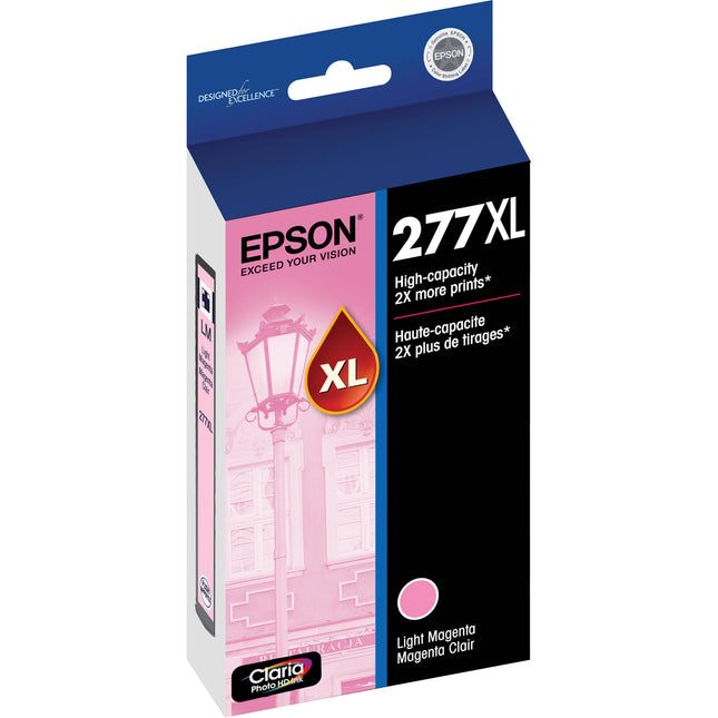 Cartucho de Tinta Epson 277XL Magenta Claro Alta Capacidad para Impresoras XP-850 y XP-950