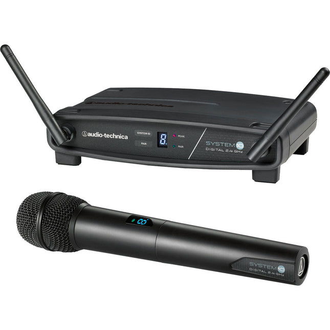Audio-Technica ATW-1102 Sistema Inalámbrico Digital Micrófono Hypercardioide 7 Horas Autonomía