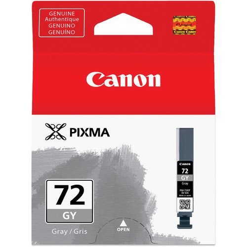 Canon LUCIA PGI-72 Tanque de Tinta Gris para Impresora PIXMA PRO-10 inalámbrica