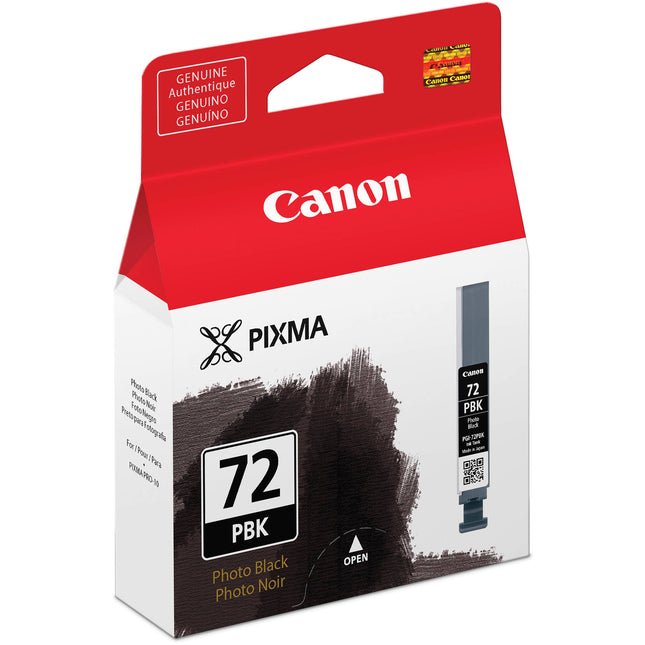 Canon LUCIA PGI-72 Tanque de Tinta Negra Foto para Impresora Profesional PIXMA PRO-10 Wireless