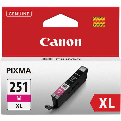 Canon CLI-251M XL Tanque de Tinta Magenta Alta Capacidad para Impresoras PIXMA