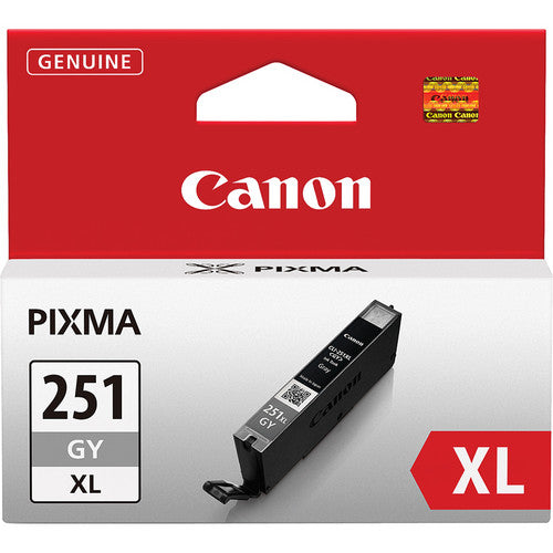 Tanque de Tinta Gris Canon CLI-251GY XL Alta Capacidad para PIXMA MG6320 MG7120