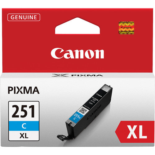 Canon CLI-251C XL Tanque de Tinta Cian Alta Capacidad para Impresoras PIXMA