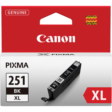Canon CLI-251BK XL Cartucho de Tinta Negra Alta Capacidad para PIXMA