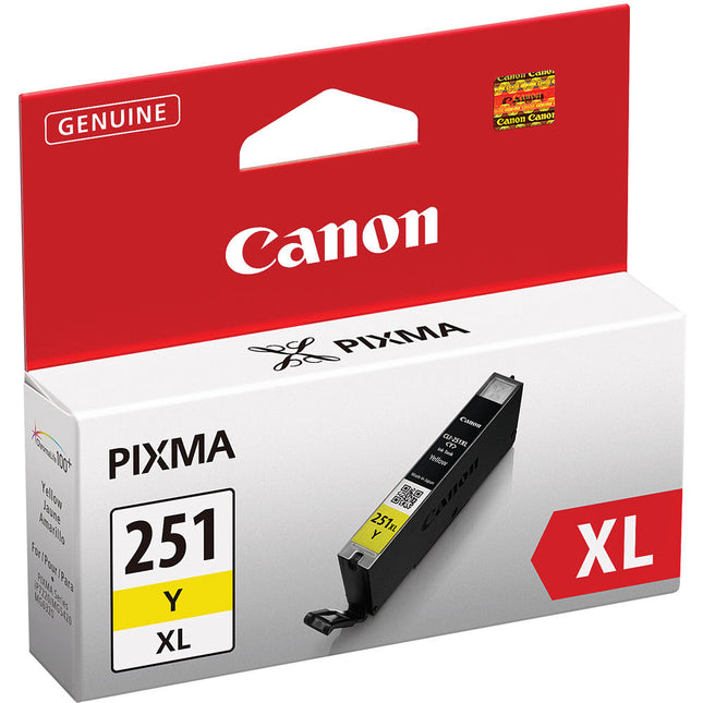 Canon CLI-251Y XL Tanque de Tinta Amarillo Alta Capacidad para PIXMA
