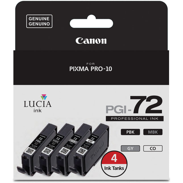 Canon LUCIA PGI-72 Pack de Tinta para Impresora PIXMA PRO-10 con Optimizador Chroma