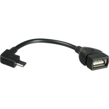 Adaptador OTG USB A Hembra a Micro USB B Macho Cable 10 cm USB 2.0