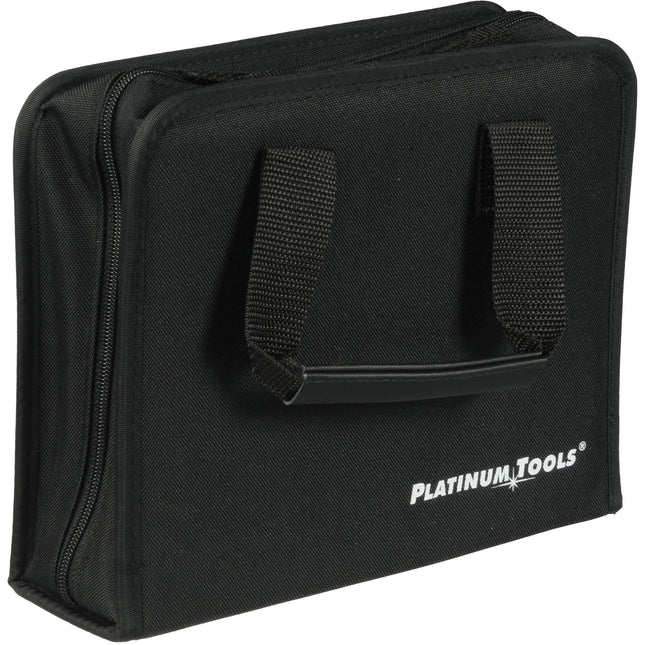Platinum Tools 4002PT Estuche de Nylon con Cremallera y Asas Negro