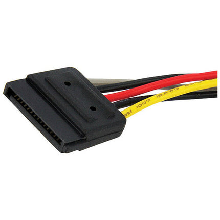StarTech Adaptador Divisor de Alimentación SATA 6 Pulgadas 1 Macho 2 Hembras