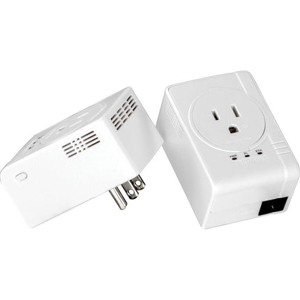 TRENDnet TPL-407E2K Adaptador Powerline 500 AV con Enchufe Integrado y 500Mbps