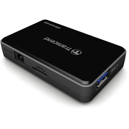 Transcend Hub USB 3.0 de 4 Puertos interfaz USB 3.0 y cargador 18W