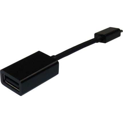 NTW Adaptador OTG USB Tipo A Hembra a Micro USB B 5 pines 4" 480Mbps USB 2.0
