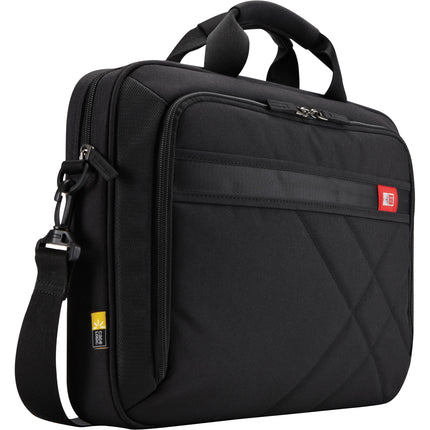 Case Logic DLC-117 Funda para portátil y tablet 17.3" y 10.1" con correa ajustable negra