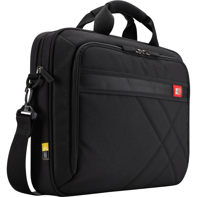 Case Logic DLC-117 Funda para portátil y tablet 17.3" y 10.1" con correa ajustable negra