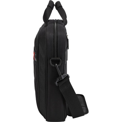 Case Logic DLC-117 Funda para portátil y tablet 17.3" y 10.1" con correa ajustable negra