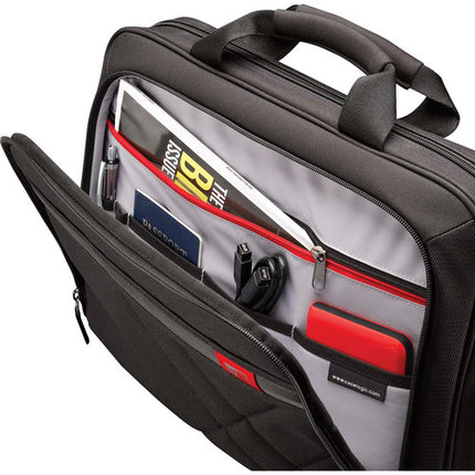 Case Logic DLC-117 Funda para portátil y tablet 17.3" y 10.1" con correa ajustable negra