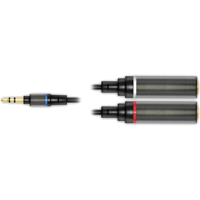 IK Multimedia Cable divisor mono 23.6 pulgadas con conectores chapados en oro y conductores de cobre pura