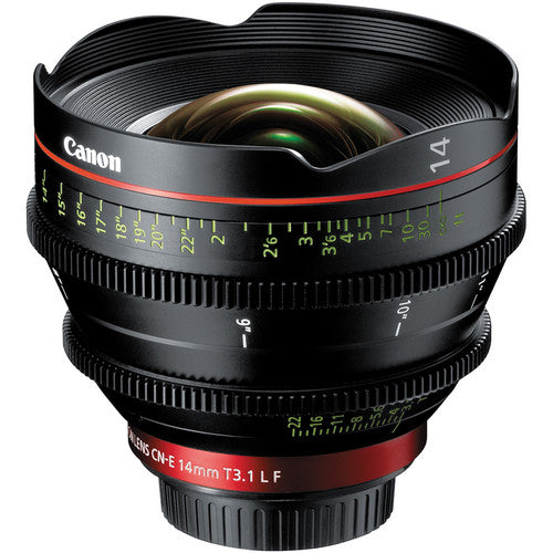 Canon CN-E 14mm T3.1 L F Lente Cine Gran Angular Full Frame EF