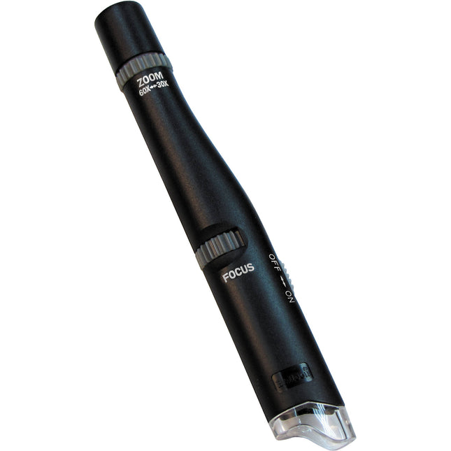 Carson MicroPen Lupa con Iluminación LED y Aumentos 24-53x