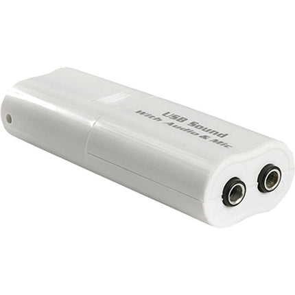 StarTech Adaptador USB a Audio Estéreo con 2 Conectores 1 8 mm y Cable Extensor 23 cm