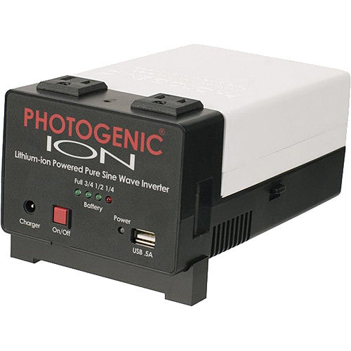 Photogenic Ion Inversor de Onda Sinusoidal Pura 120V Compacto Ligero