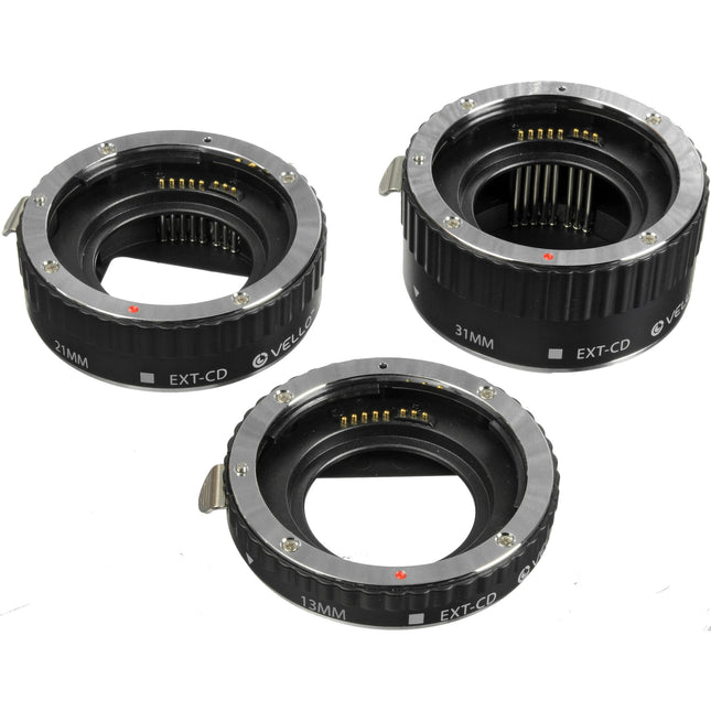 Vello Juego de Tubos de Extensión Automáticos para Canon EF EF-S 13 21 31mm
