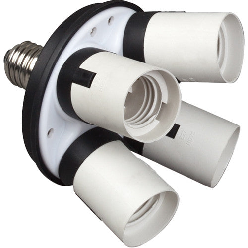 Impact Adaptador Fluorescente 4 Enchufes para 4x105W CFL 420W Total